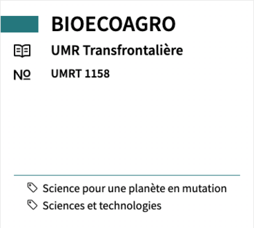 BIOECOAGRO UMR Transfrontalière UMRT 1158 #Science pour une planète en mutation ​​​​​​​#Sciences et technologies