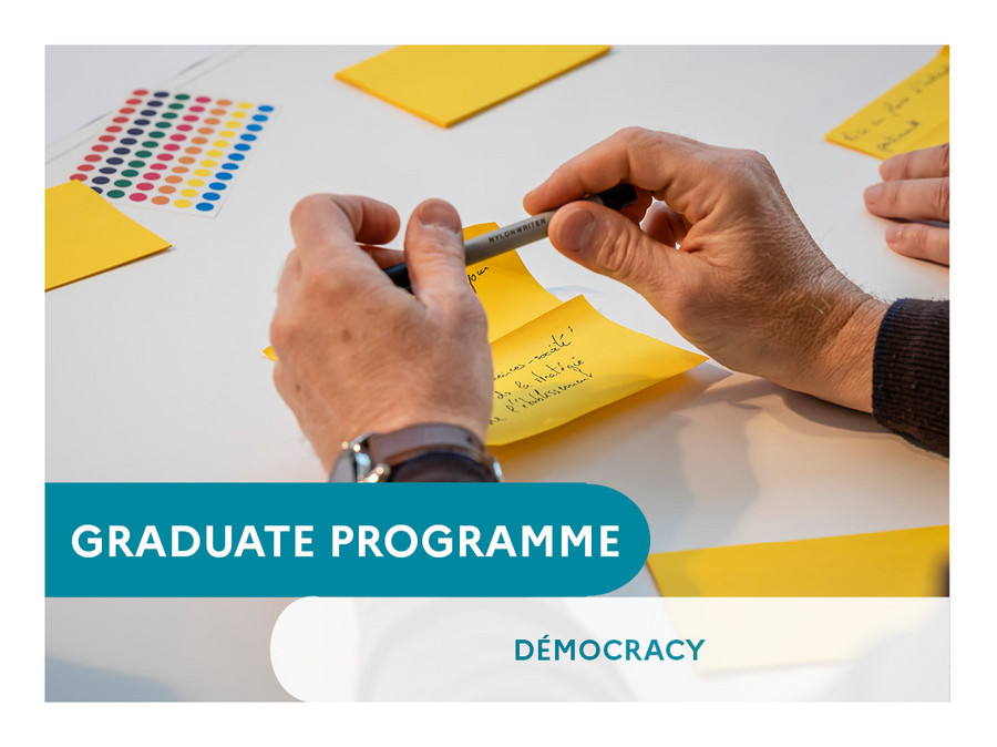 Graduate Programme Democracy (146Ko, jpeg)