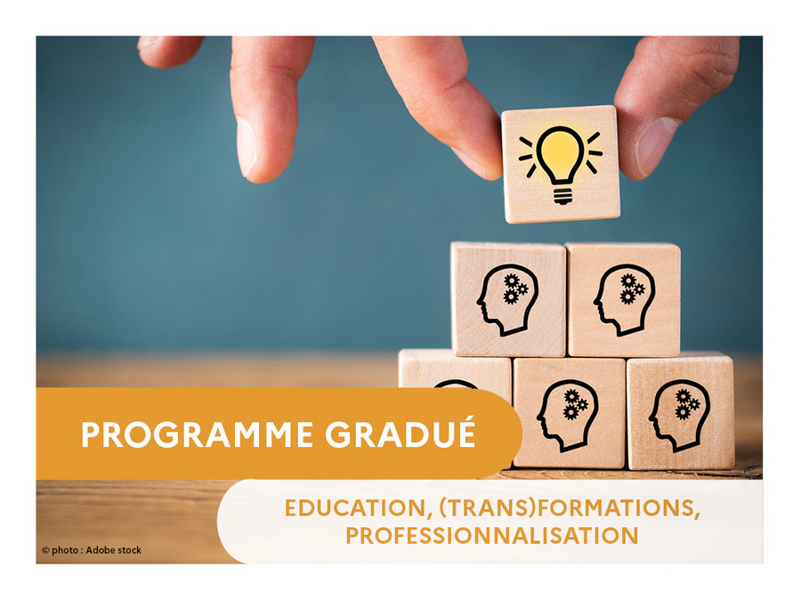 Page du Programme Gradué Education, (Trans) formations, Professionalisation (172Ko, jpg)
