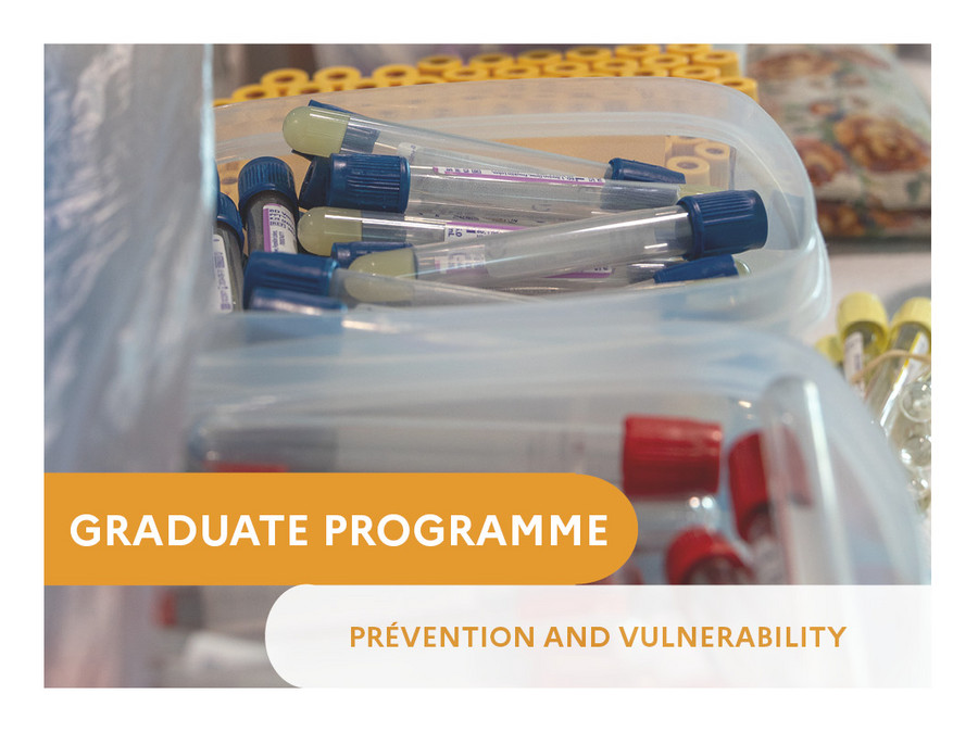 Graduate Programme Prevention and Vulnerability (161Ko, jpeg)