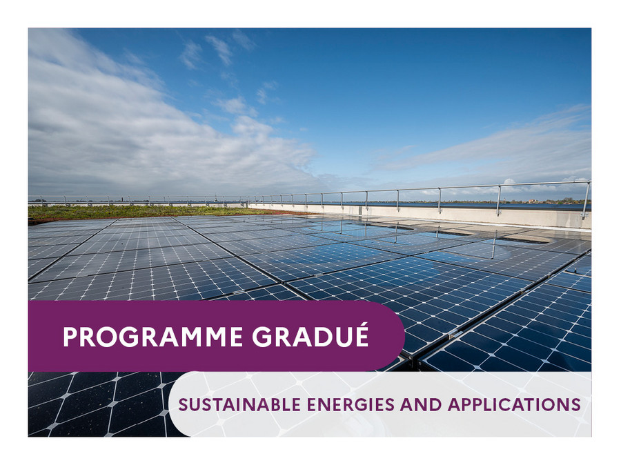 Page du Programme Gradué Sustainable energies and applications (172Ko, jpg)
